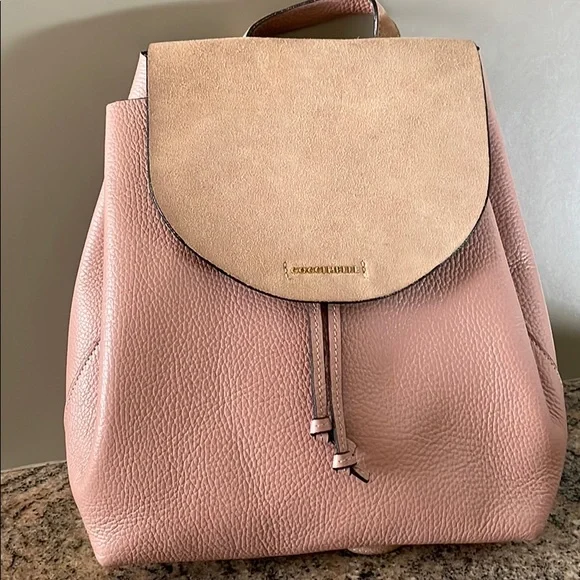 Coccinelle Logo-Plaque Calf Leather Backpack E1TFK140101_W11_0.jpg main image 2